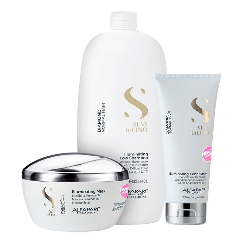Kit Diamond Alfaparf Brillo Extremo E Hidratacion
