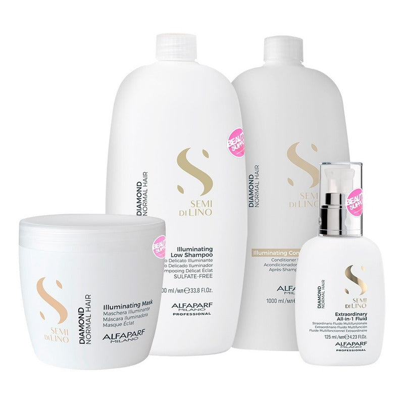 Pack Completo Alfaparf Semi Di Lino Diamond Profesional