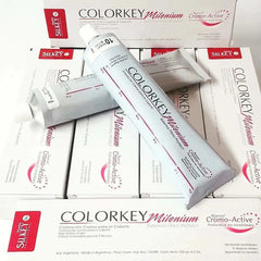 Kit Tinta Silkey Colorkey Milenium 120g + Peine De Cola
