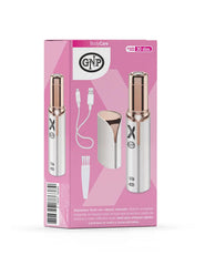 Depiladora Facial Eléctrica Gnp X Recargable Usb. Removedor Portátil Led De Vello Rostro Cejas. Blanco