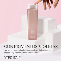 Kit Tec Italy Lumina Shampoo Y Lumina Conditioner Matizador
