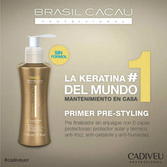 Pack Shampoo Brasil Cacau, Acondicionador, Máscara Y Primer