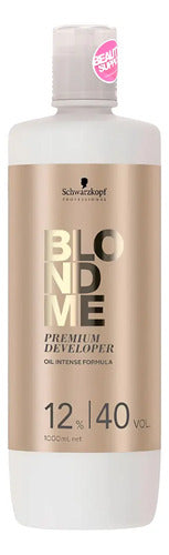 Oxidante 12% 40vol. Schwarzkopf Blondme 1 Litro Oil Intense 40 Vol