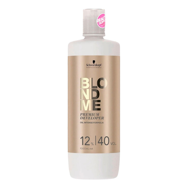 Oxidante 12% 40vol. Schwarzkopf Blondme 1 Litro Oil Intense 40 Vol