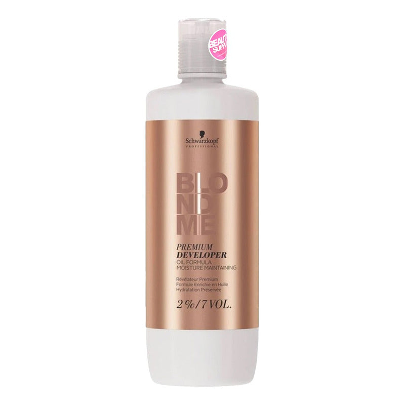 Oxidante 2% 7vol. Schwarzkopf Blondme 1 Litro Oil Intense - 7 Vol