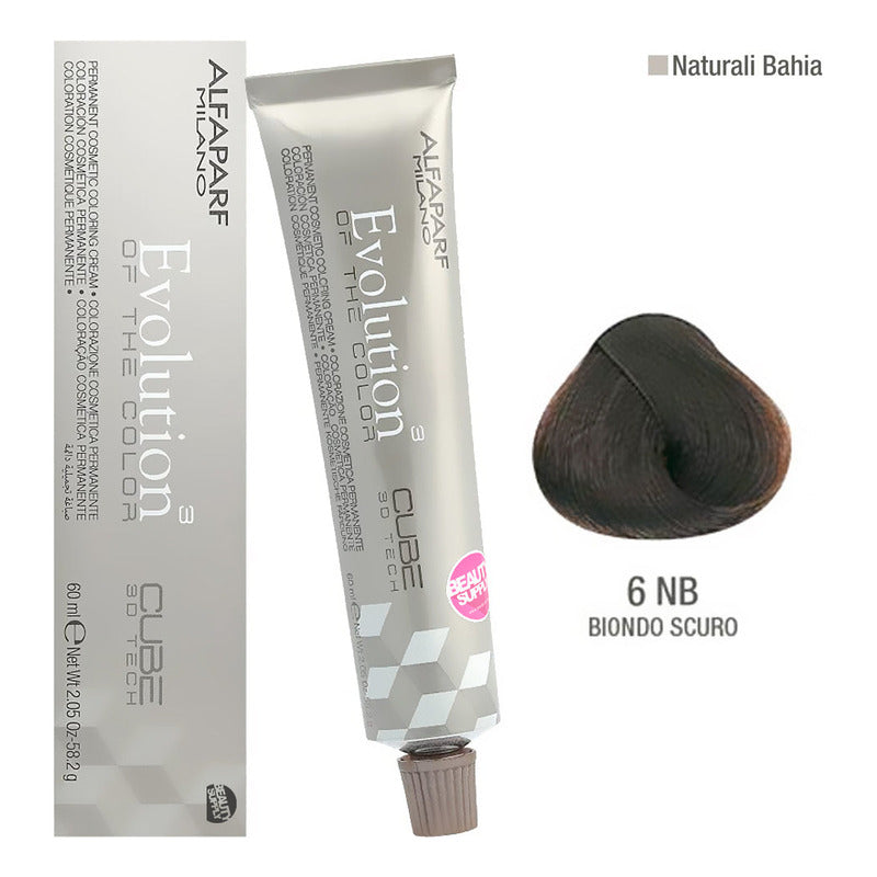 Tinta Evolution Alfaparf 6nb Naturali Bahia Biondo Oscuro