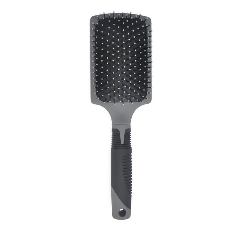 Cepillo Paleta Mega Profesional Gris Anatomico Grande. Nice Negro