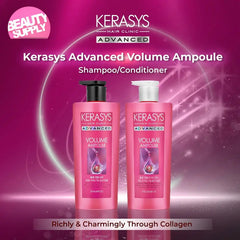 Shampoo Kerasys Advance Voluminizador 600ml Con Colágeno
