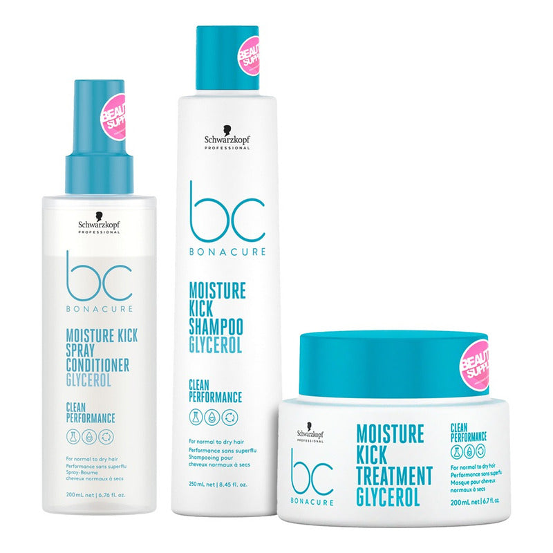 Shampoo, Acondicionador Y Mascara Schwarzkopf Moisture