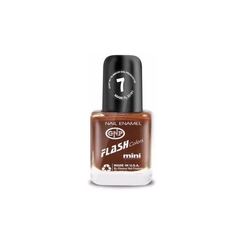 Esmalte De Uñas Americano Gnp Nro.7 Marron Chocolate! Nice