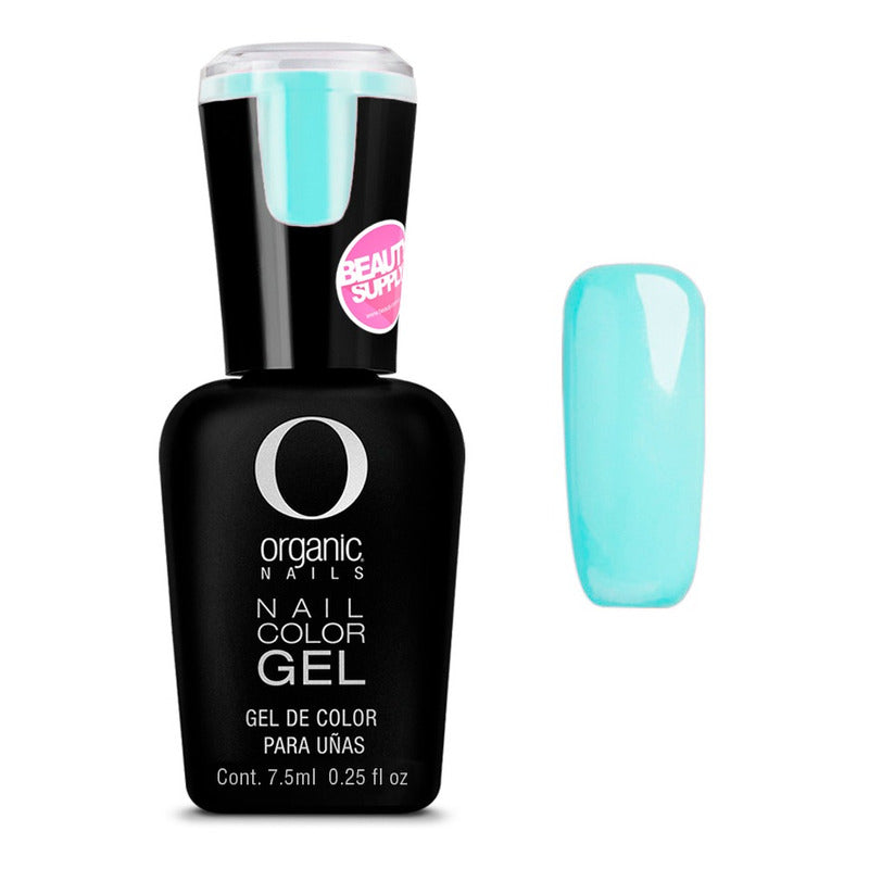 Esmalte Semipermanente Organic De 7.5ml Pastel Aqua