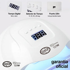 Kit Soft Gel Gnp Con Lámpara + Adhesivo + Primer + Nail Prep Almond