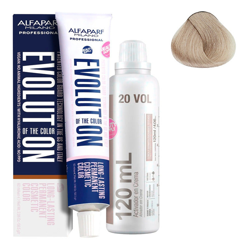 Tinta Alfaparf Evolution 60ml Vegana Y Oxidante