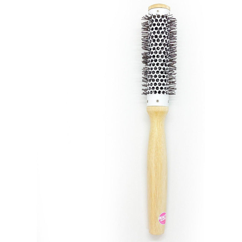 Cepillo Bamboo Térmico 25mm Mega Marrón