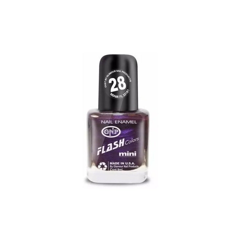 Esmalte De Uñas Americano Gnp Nro.28 Violeta Con Nacar Nice