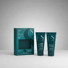 Kit Alfaparf Semi Di Lino Reparación Cabello Dañado Travel Size