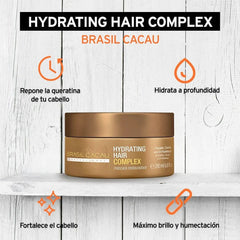 Shampoo Brasil Cacau Y Máscara Anti Frizz Reparación Capilar