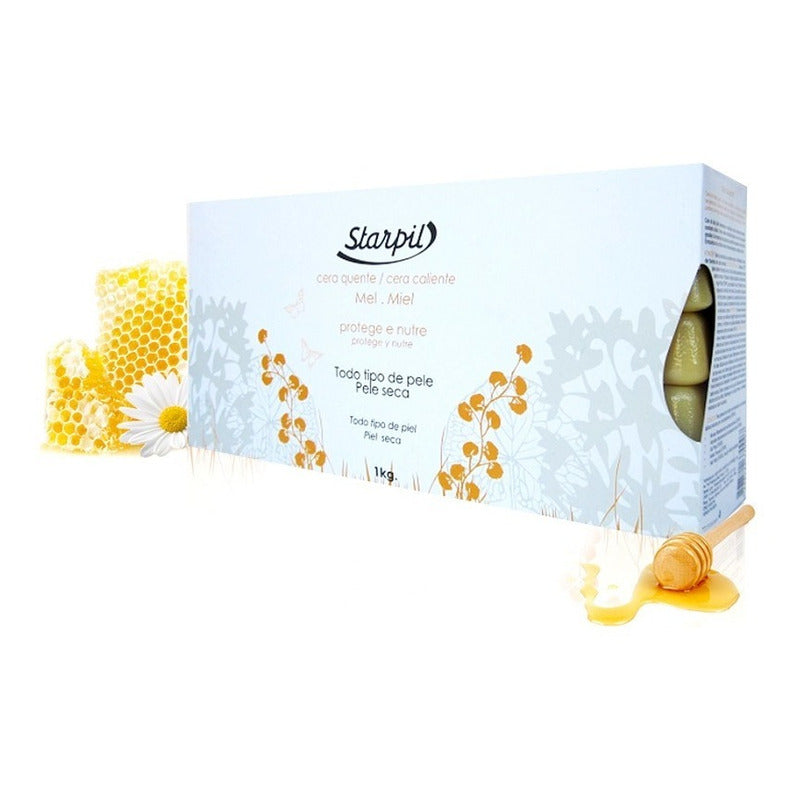 Cera De Baja Fusión Starpil 1 Kilo, Miel