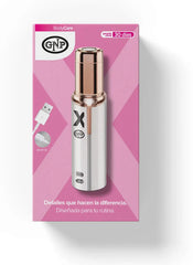 Depiladora Facial Eléctrica Gnp X Recargable Usb. Removedor Portátil Led De Vello Rostro Cejas. Negro
