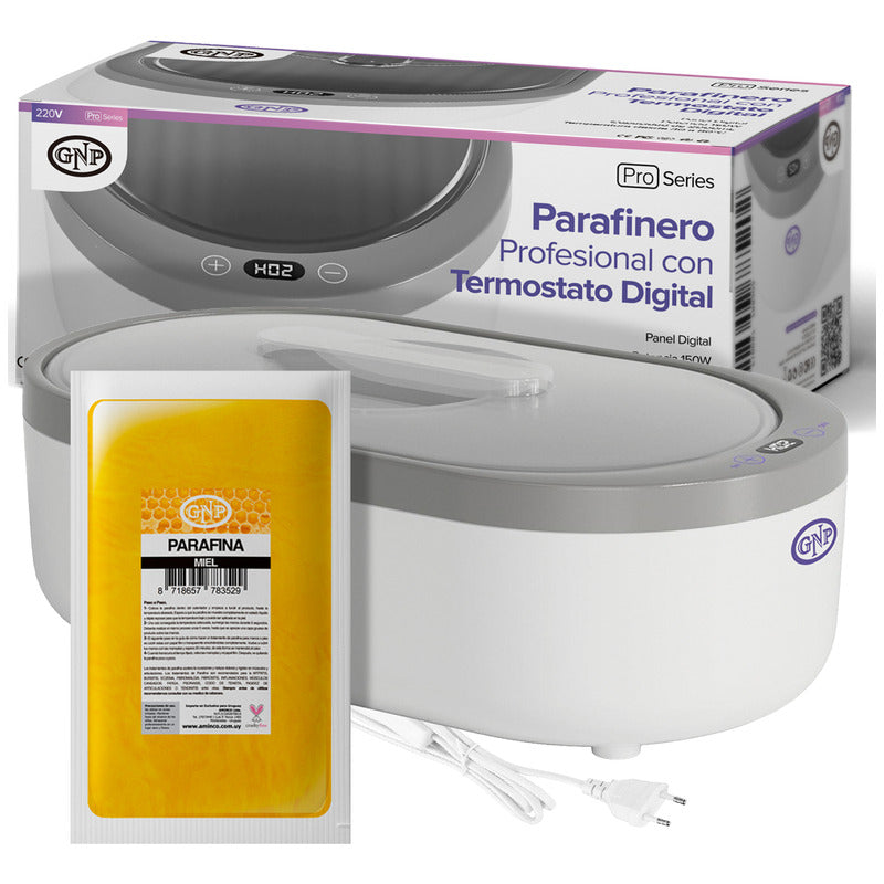 Kit Parafinero Gnp 2l Digital + Parafina 350g Hidratante