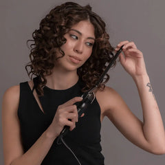 Buclera Gama Salon Curl 19mm Profesional Ondas Definidas Negro