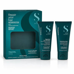 Kit Alfaparf Semi Di Lino Reparación Cabello Dañado Travel Size