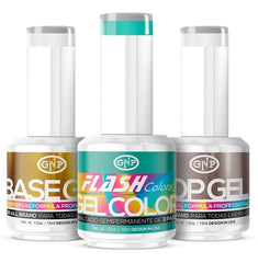 Kit Esmaltes Semipermanentes Gnp 15ml 21 Free + Base Y Top