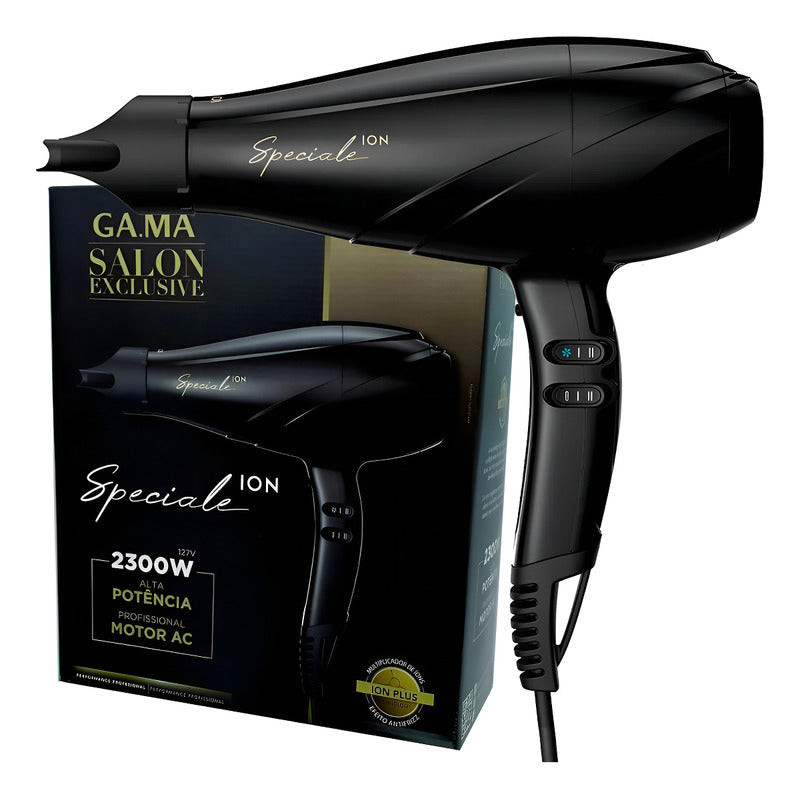 Secador Ga.ma Italy Se Speciale Ultra Ion Negro 2300w Negro