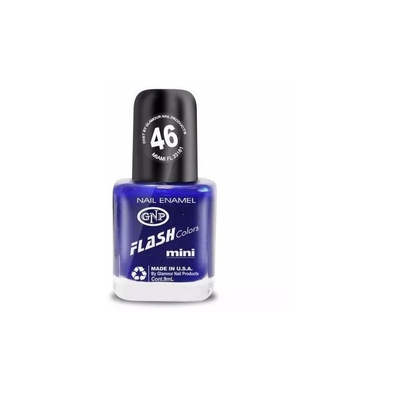 Esmalte De Uñas Americano Gnp Nro.46 Azul Intenso