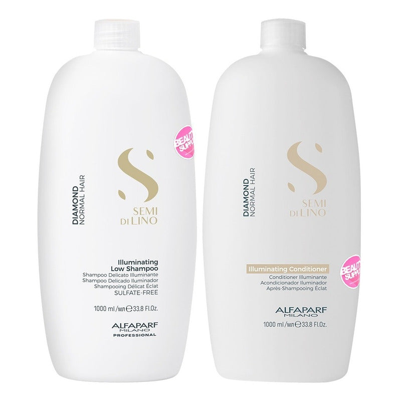 Pack Alfaparf Profesional Diamond Semi Di Lino Illuminating
