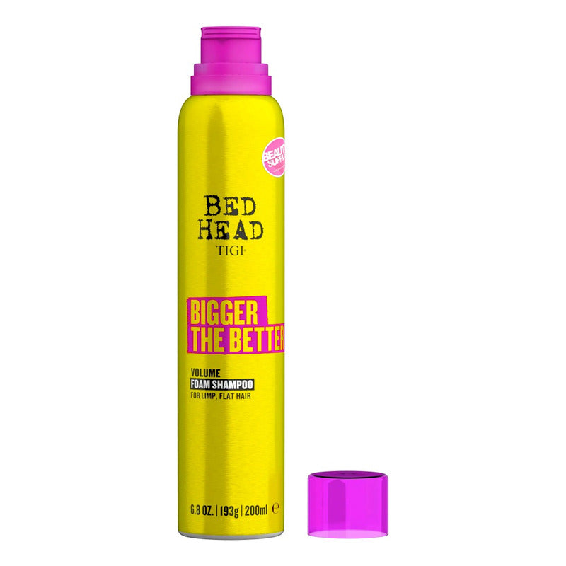Shampoo De Espuma Bed Head Bigger 200ml Tigi Sin Sal