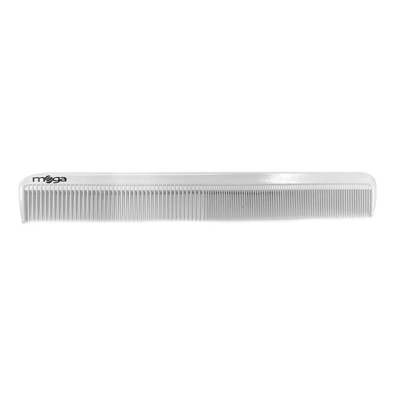Peine Mega Profesional Silicona Blanco De Corte Largo.