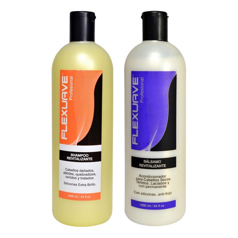 Shampoo Flexuave Revitalizante Y Bálsamo Revitalizante