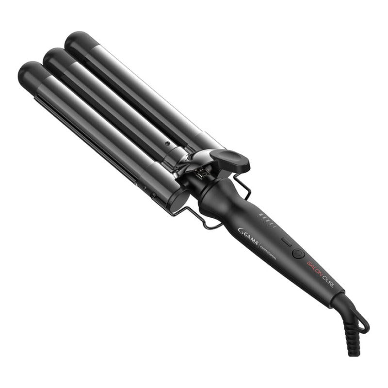 Rizadora Triferro Gama Salon Ondas Marcadas Profesional Negro