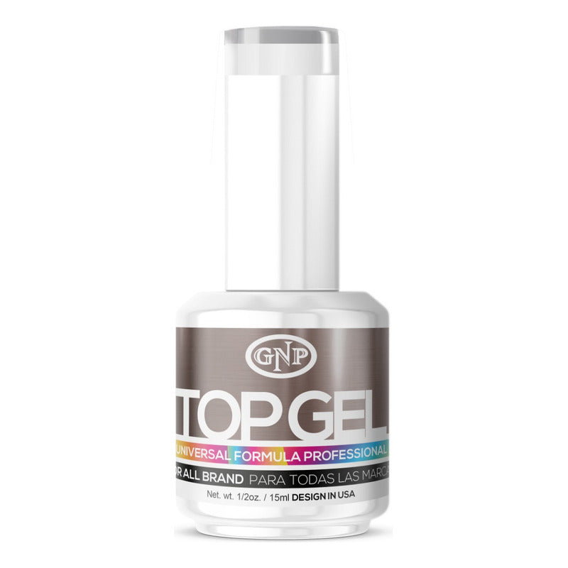 Top Coat Universal Gnp Esmaltes Semipermanente Vegano 21free Transparente