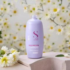 Pack Alfaparf Smooth Xl Shampoo 1000ml, Acondicionador 1000ml, Fluido Y Máscara 200ml Para Cabellos Rebeldes