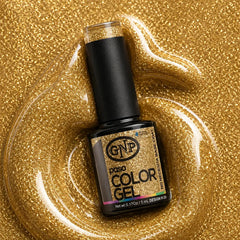 Esmalte Semipermanente Gnp 1 Solo Oro Glitter. Tpo Dmpt Free Dorado