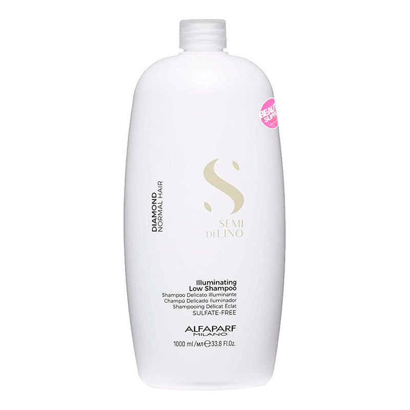 Shampoo Alfaparf Semi Di Lino 1000ml , Diamond Brillo