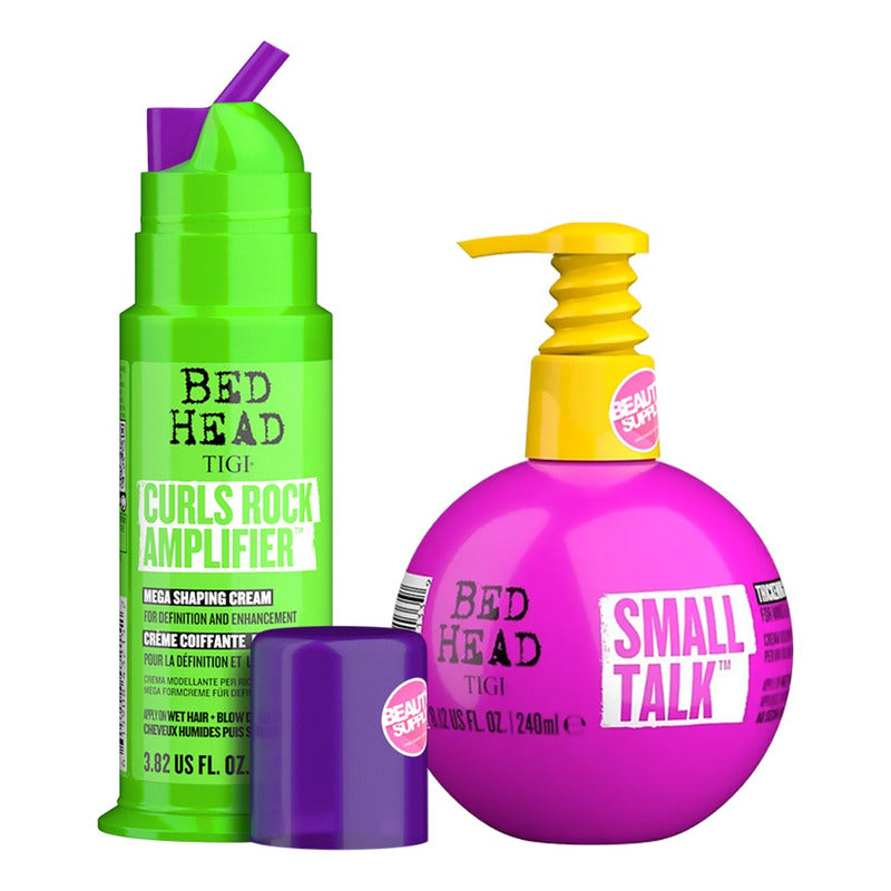 Crema De Peinar Tigi Bed Head Small Talk Y Curls Rock Rulos