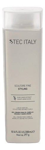Gel Líquido Tec Italy Para Rizos Scultore Fine 300ml Salon