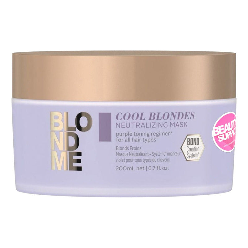 Tratamientos Matizador Schwarzkopf Blondme 200ml Rubios
