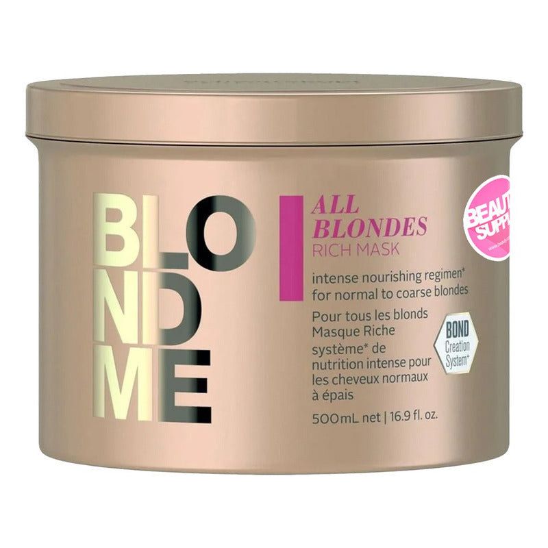 Tratamiento Gama Ligera Schwarzkopf Blondme 500ml