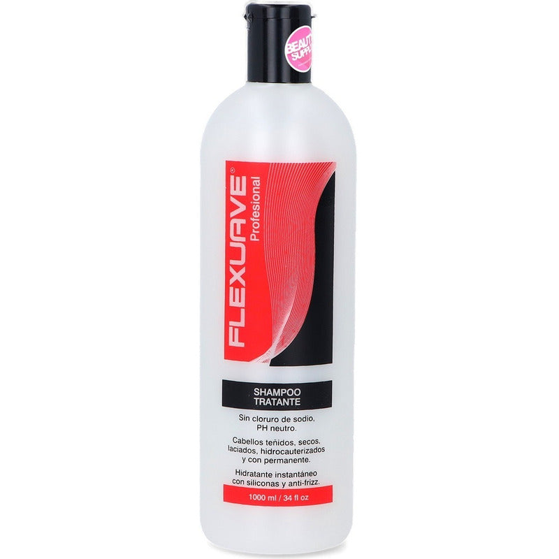 Shampoo Tratante Sin Sal Flexuave 1lt. Nice