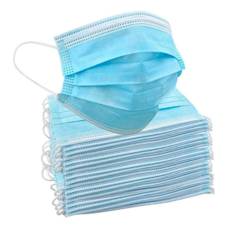 Tapaboca Descartable Hipoalergénico. Caja 50 Unidades Blanco