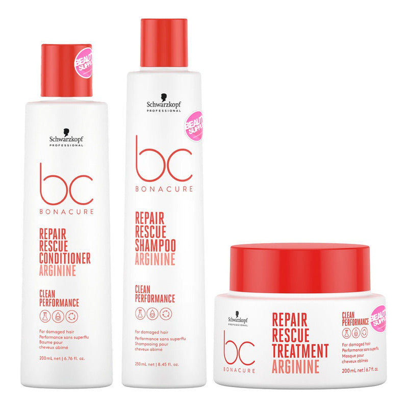 Shampoo, Acondicionador Mascara 200ml Schwarzkopf Reparador