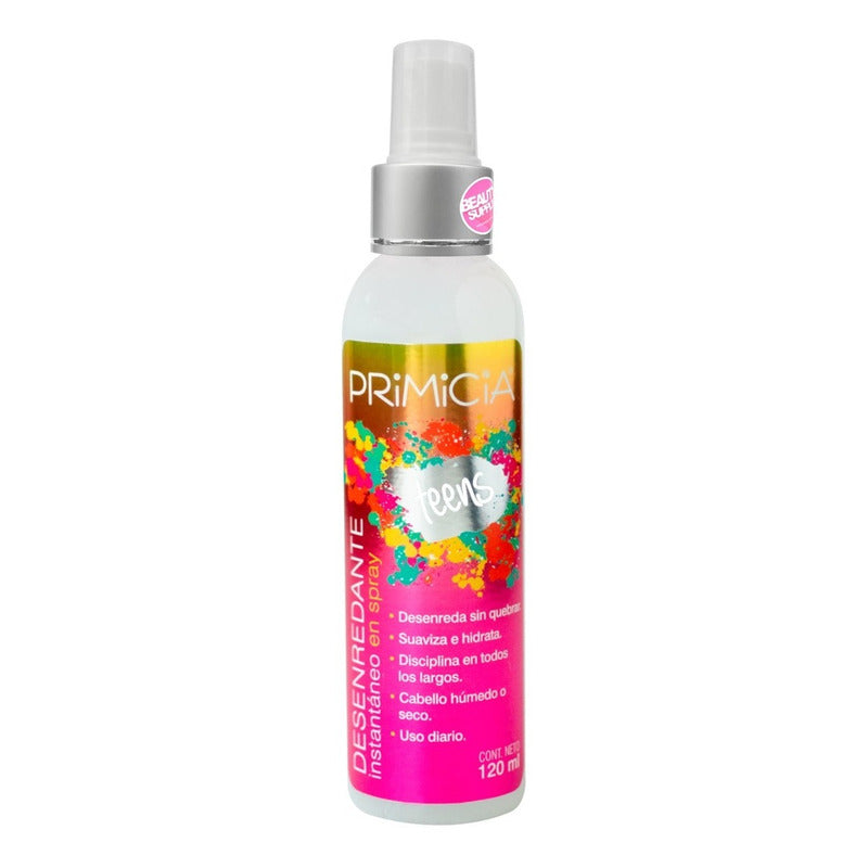 Spray Desenredante Cabello Primicia Teen Sobre Mojado O Seco