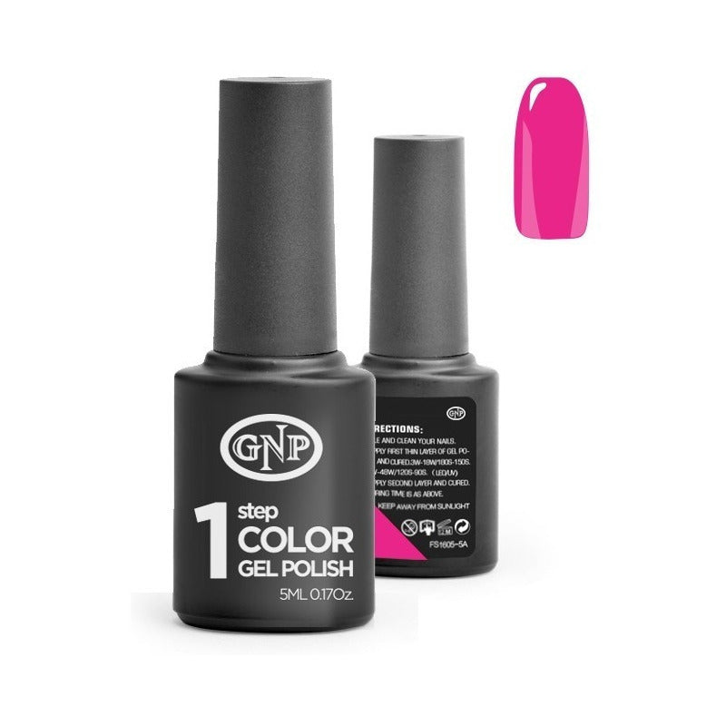 Esmalte En Gel Gnp De Un Solo Paso! #13 Fucsia Nice