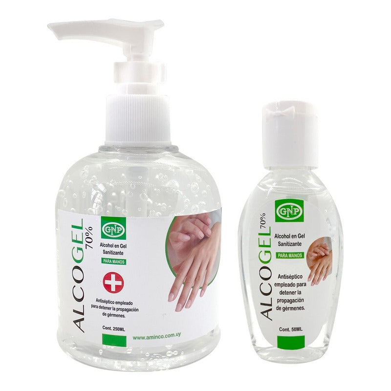 Alcohol En Gel Gnp 250ml + 50ml Alcohol