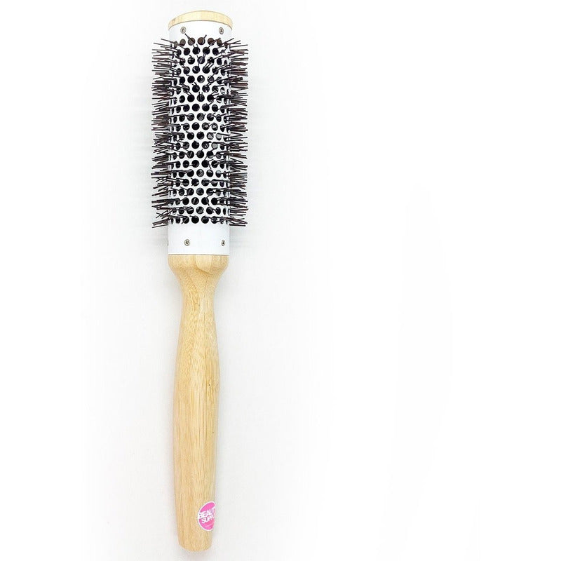 Cepillo Bamboo Térmico 38mm Mega Marrón
