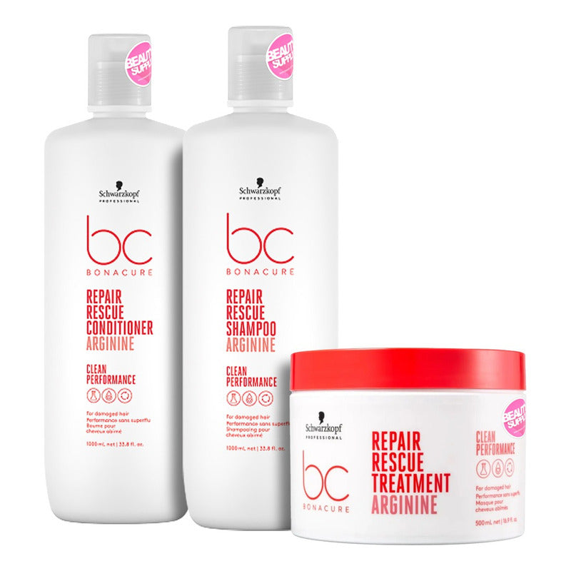 Shampoo Y Acondicionador Litro Y Mascara 500ml Schwarzkopf